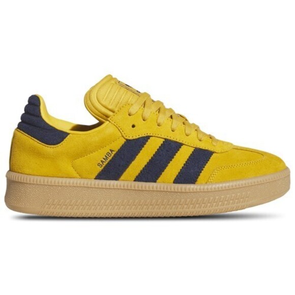 Adidas Originals Samba XLG Men's Bold Gold/Night Indigo/Vanilla 7.5